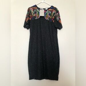 Vintage Sequin Stenay Dress NWT